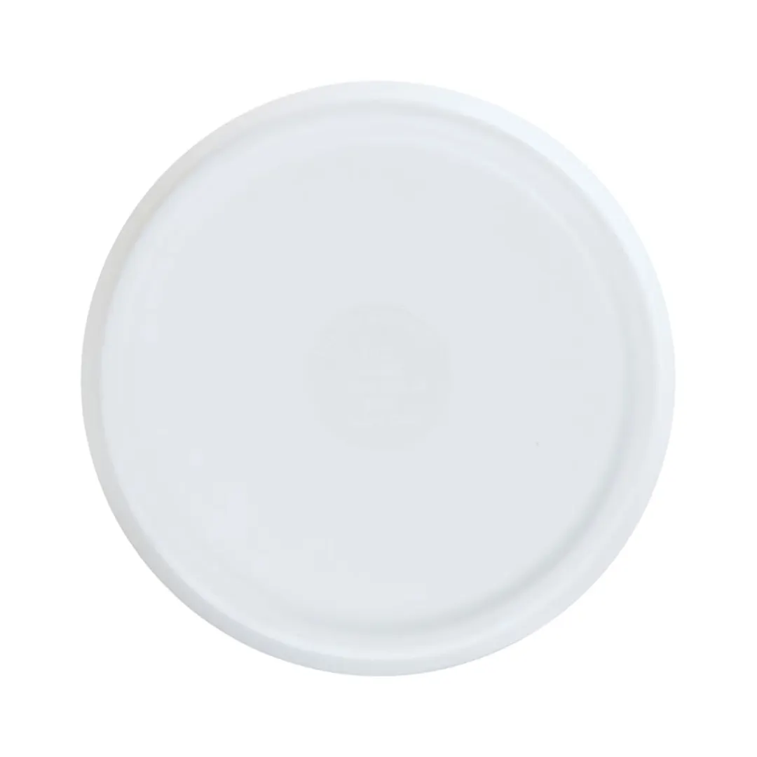 Cal-Mil 24127-5-15 Bento Box, 5" Dia., Round, Melamine, White, Dishwasher Safe