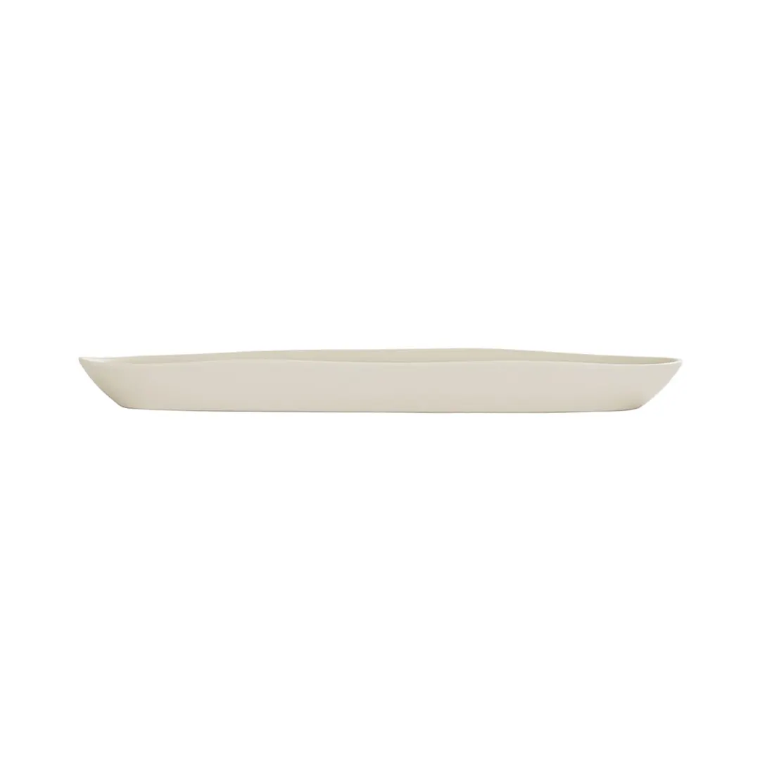 Cal-Mil 24403-620-103 Bali Platter, 20"W X 6"D X 1.75"H, Oval, Dishwasher Safe