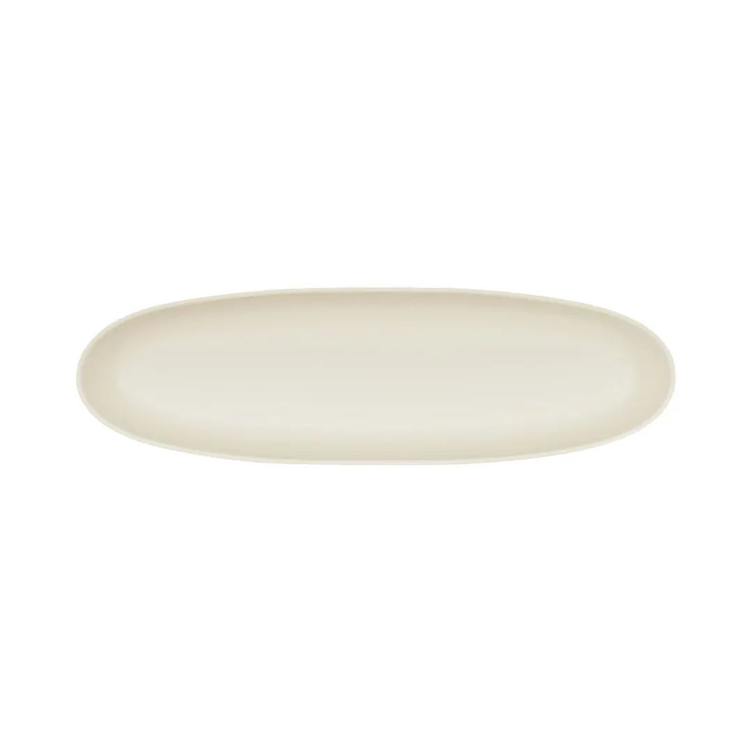 Cal-Mil 24403-620-103 Bali Platter, 20"W X 6"D X 1.75"H, Oval, Dishwasher Safe