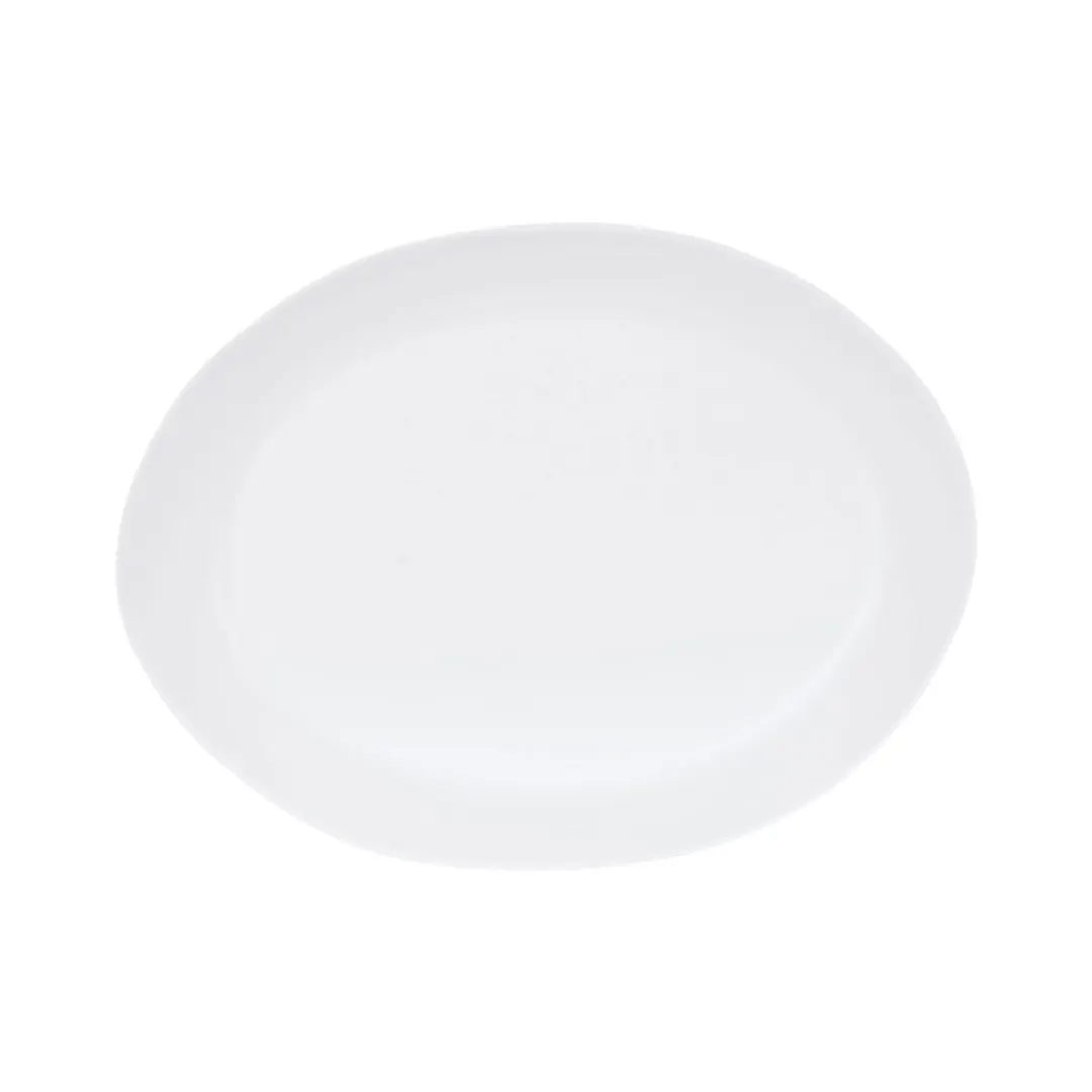 Cal-Mil 24404-1216-15 Bali Platter, 12"W X 16"D X 1.5"H, Oval, Dishwasher Safe