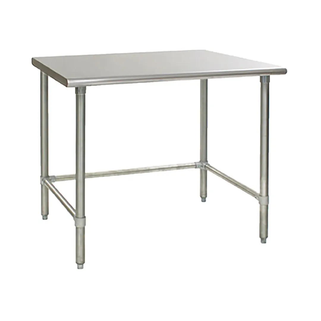 Sapphire Manufacturing SMTO-3024G 24" Open Base Work Table, Galvanized Base / Flat Top