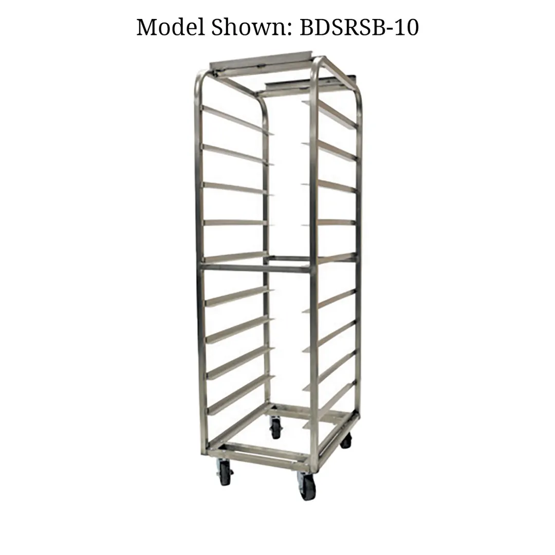 Baxter BDSRSB-15 Roll-In Oven Rack for Double Rack Oven with (15) Slides, 4" Spacing, Single End Load