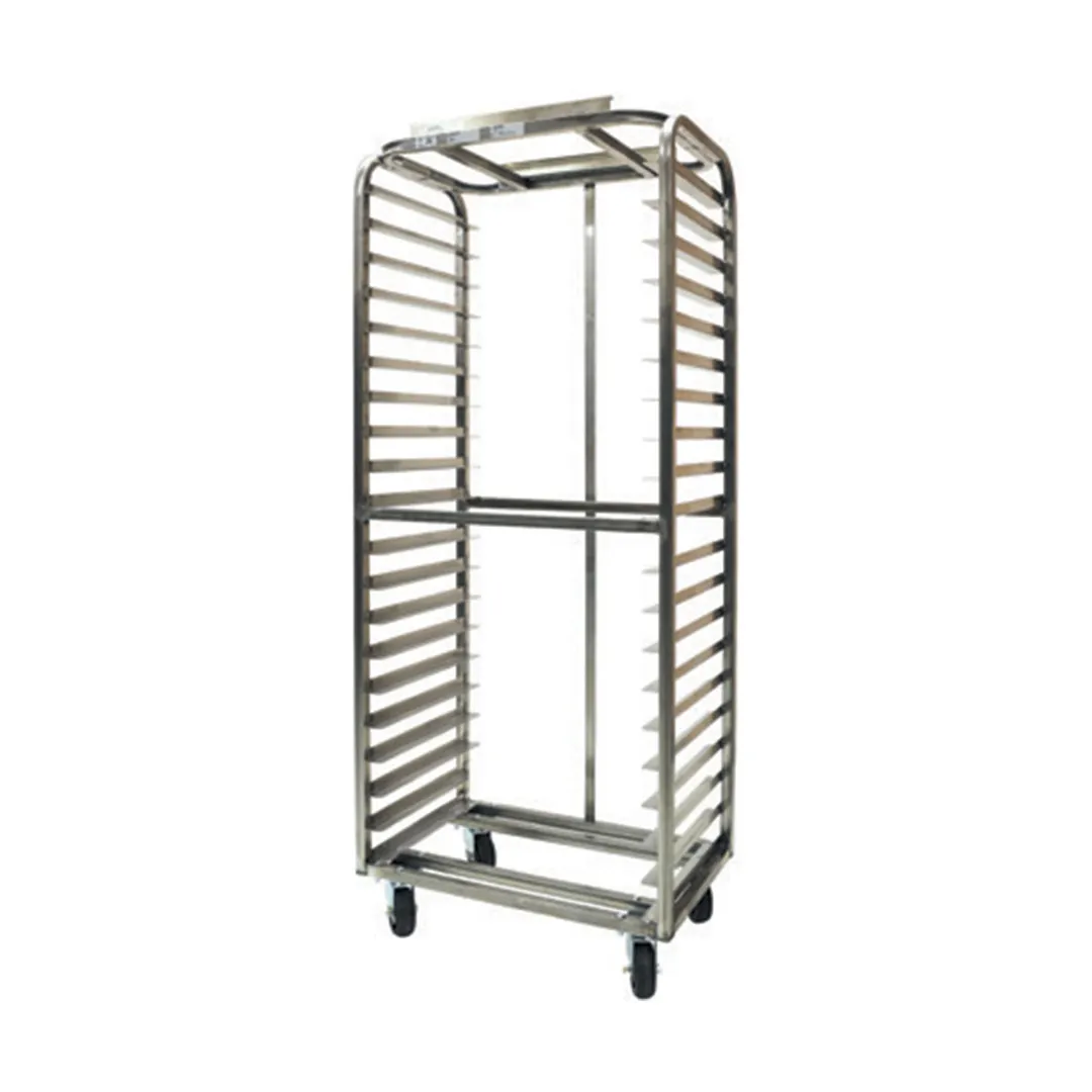 Baxter BSSRSB-20 Roll-In Oven Rack for Single Rack Ovens with (20) Slides, 3" Spacing, Single Side Load