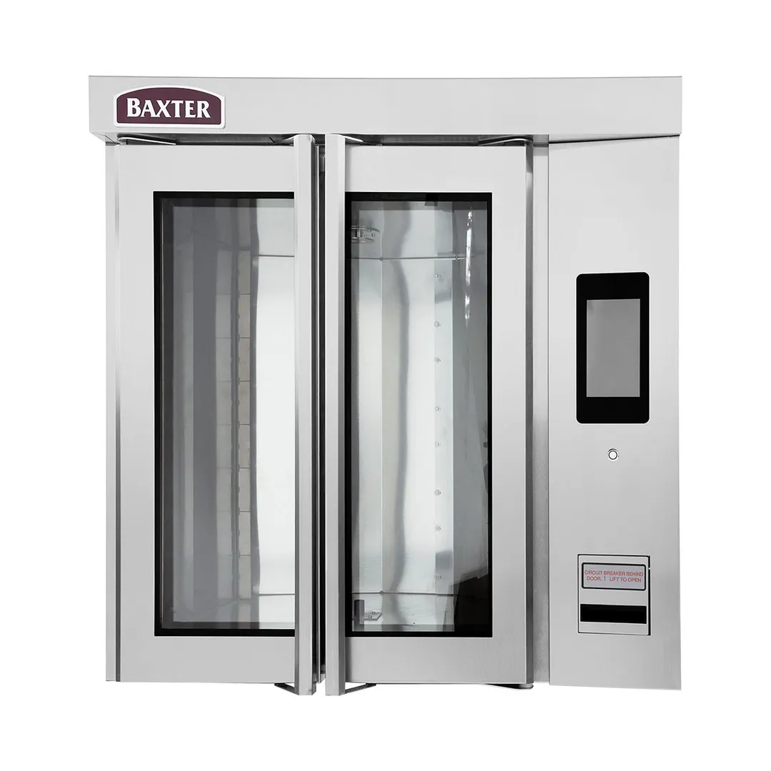 Baxter OV320E Single Deck Full Size Electric Convection Oven with (8) Pans, Touch Screen Controls, 208v