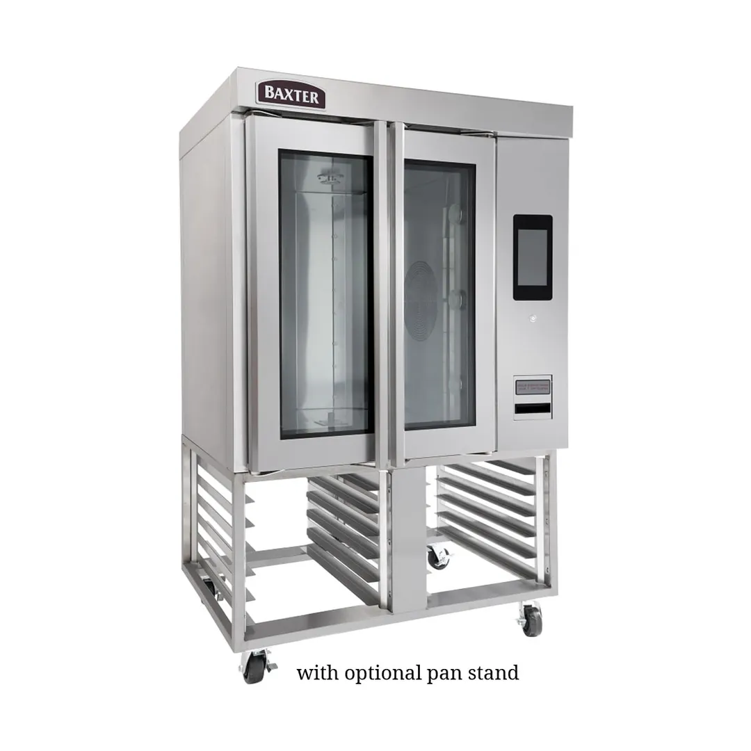 Baxter OV320G Single Deck Full Size Gas Convection Oven with (8) Pans, Touch Screen Controls, 95.000 BTU