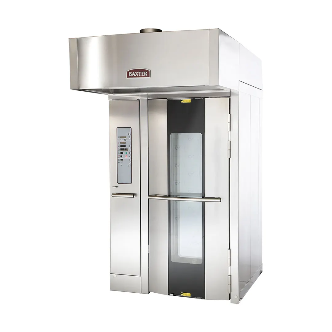 Baxter OV500G1EE Roll-In Gas Rotating Single Rack Oven with Digital Controls, 180.000 BTU