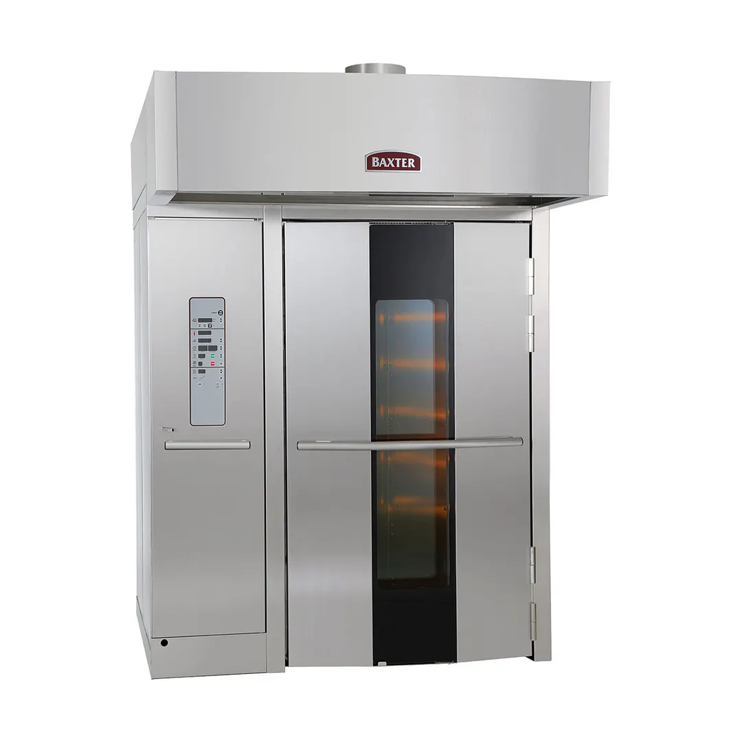 Baxter OV500G2EE Roll-In Gas Rotating Double Rack Oven with Digital Controls, 275.000 BTU
