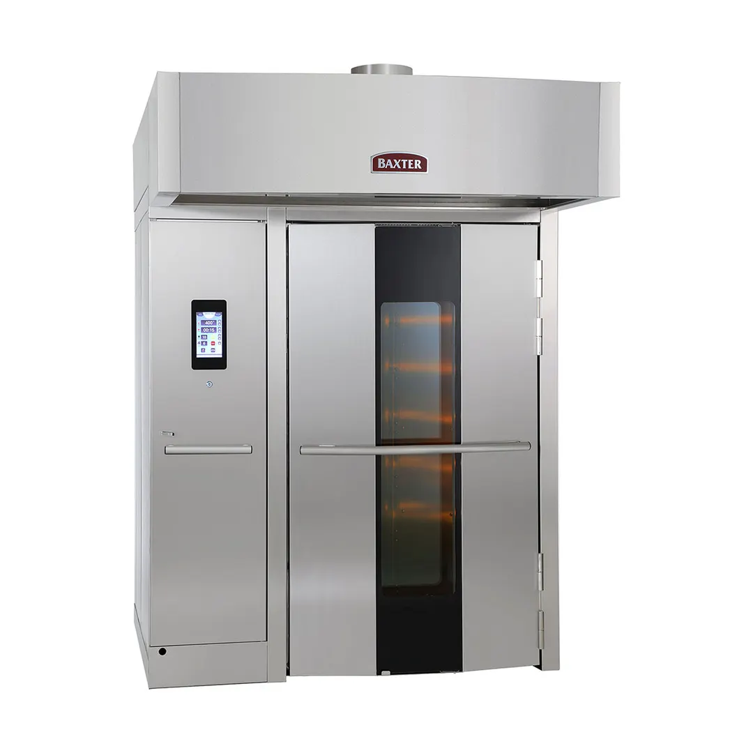 Baxter OV520E2 Roll-In Electric Rotating Double Rack Oven with Touch Screen Controls