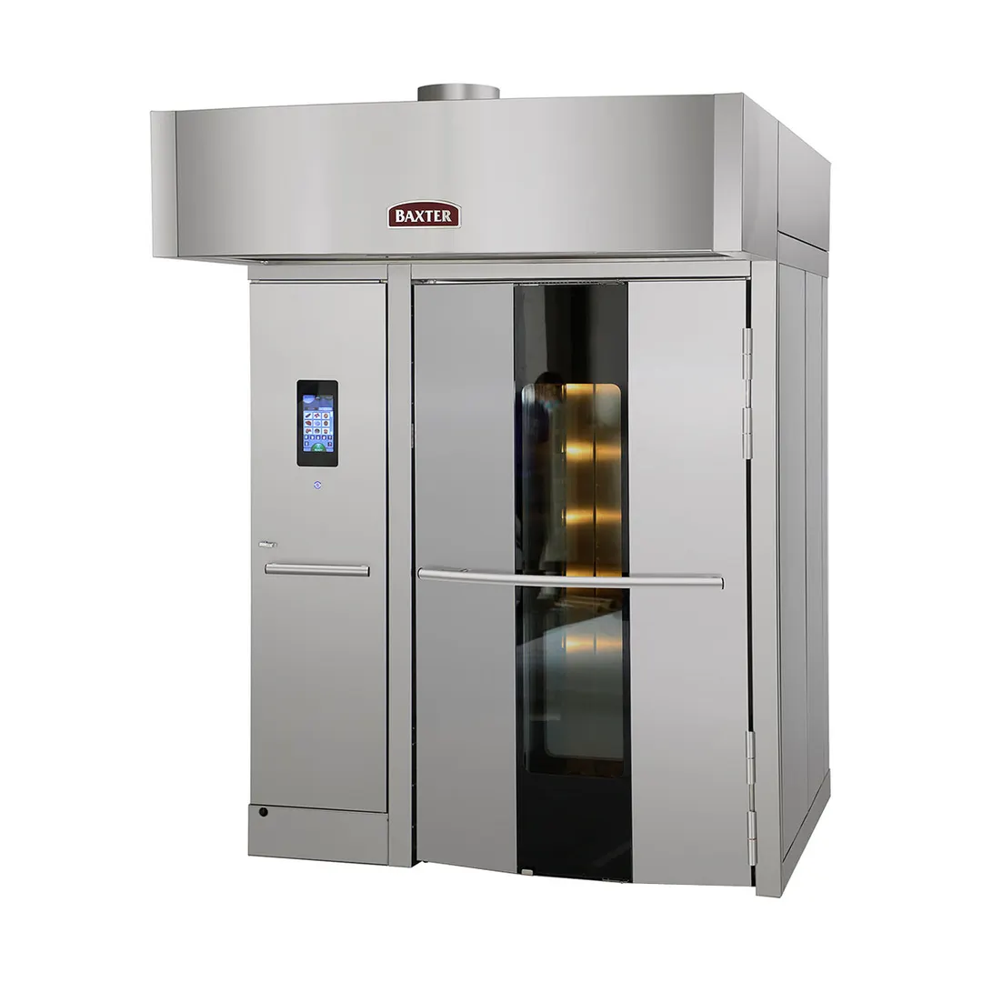 Baxter OV520E2 Roll-In Electric Rotating Double Rack Oven with Touch Screen Controls
