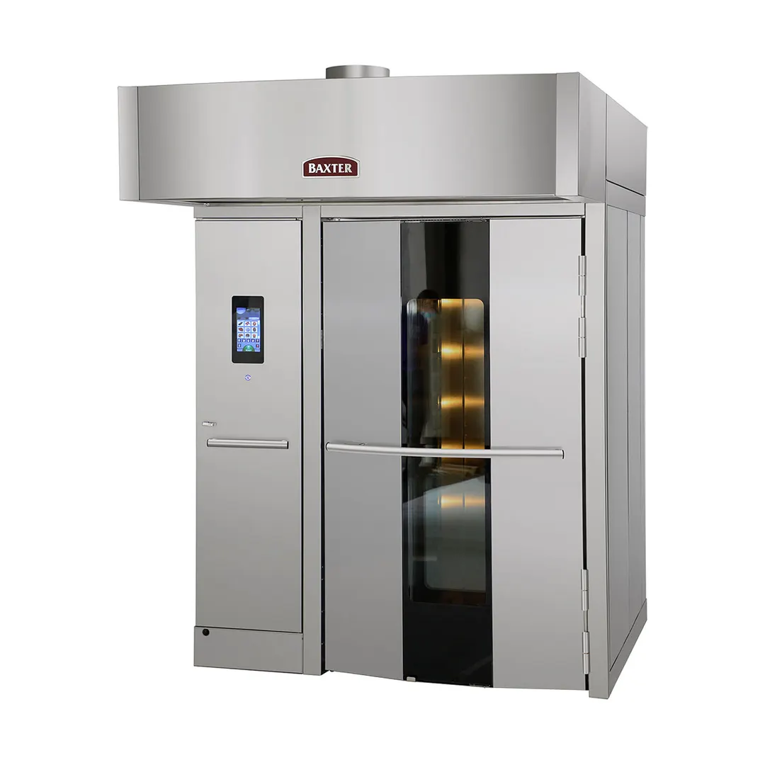 Baxter OV520G2 Roll-In Gas Rotating Double Rack Oven with Touch Screen Controls, 275.000 BTU
