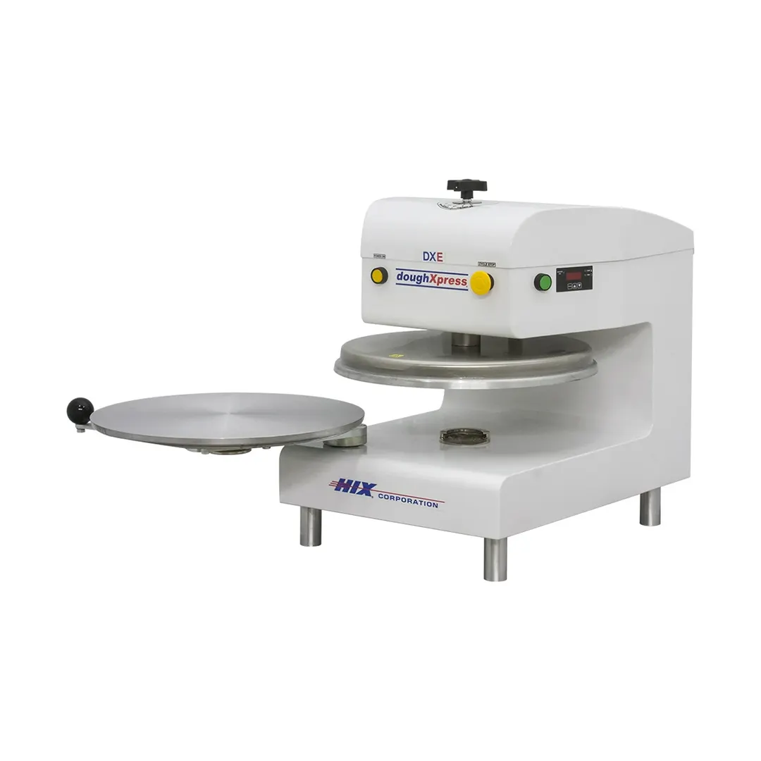 DoughXpress DXE-W 18" Electromechanical Automatic Pizza Dough Press with Single Heat and Digital Temperature Control