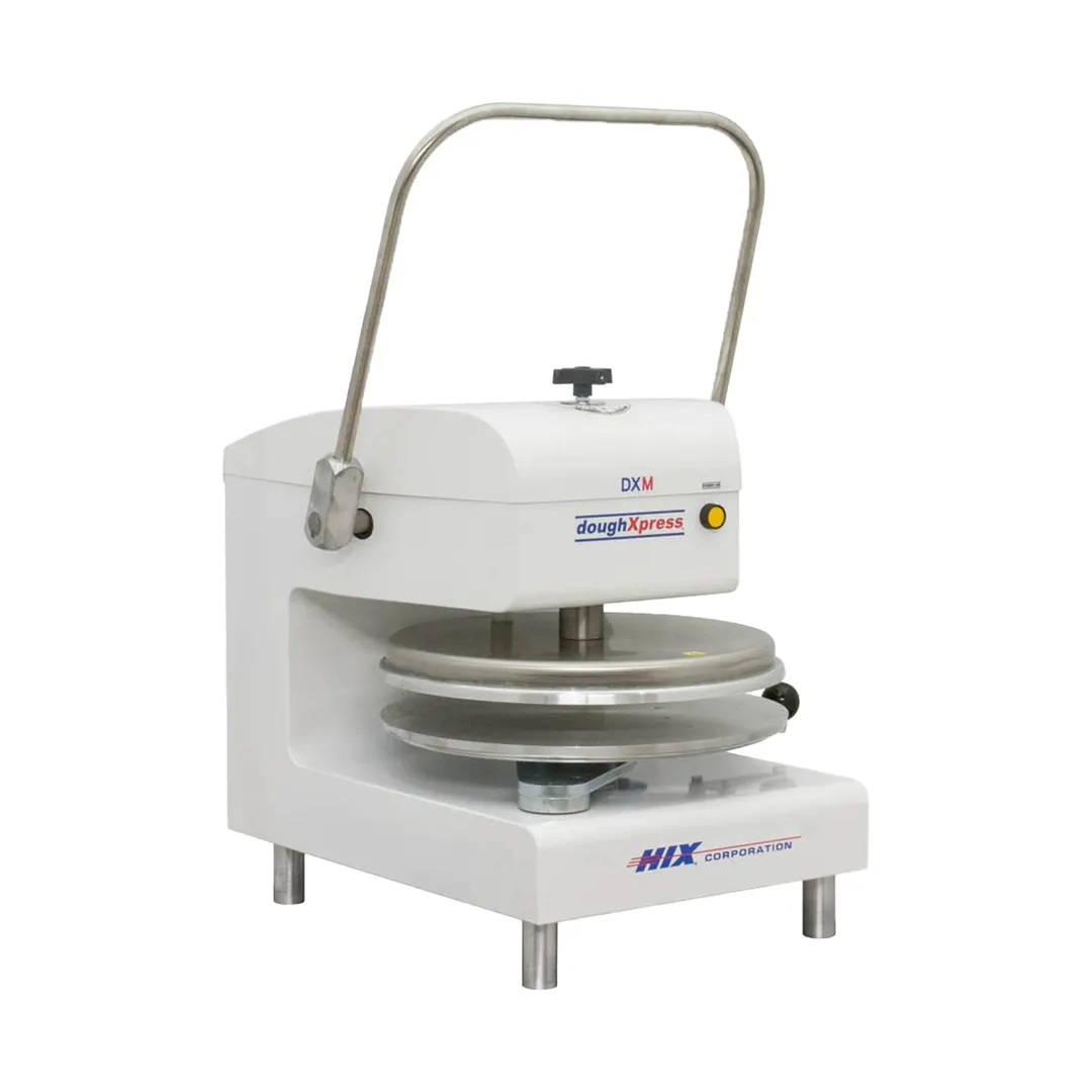 DoughXpress DXM-W 18" Manual Pizza Dough Press with Single Heat and Digital Temperature Control