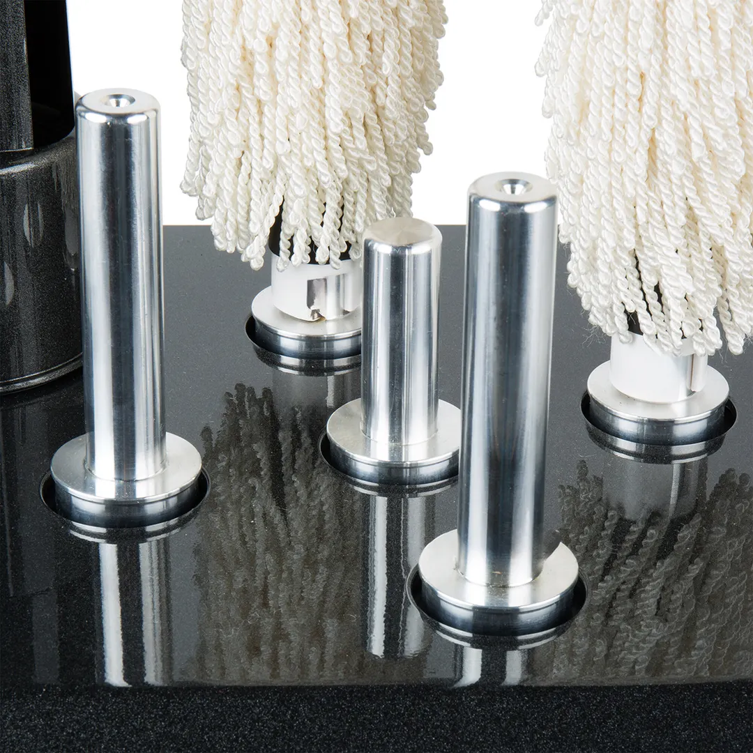 CPI GP5-BLACK StemShine Pro Five Brush Electric Glass Polisher