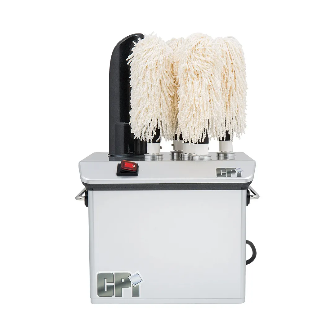 CPI GP5-SILVER StemShine Pro Five Brush Electric Glass Polisher