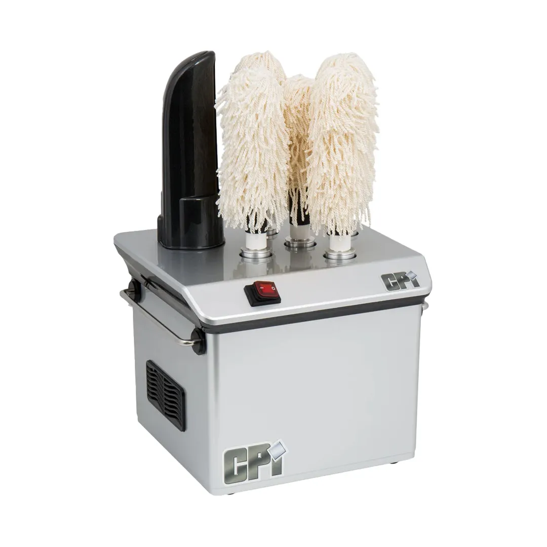 CPI GP5-SILVER StemShine Pro Five Brush Electric Glass Polisher