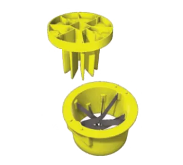 Sunkist B-210 Pro Series Sectionizer, 10‑Blade Wedger, 2.7‑Quart Capacity, Plastic, 11‑14 Wedges, Fruit & Veg