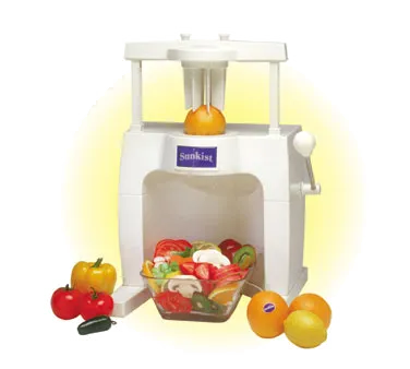 Sunkist S-107 Complete Sectionizer Unit, Manual Single Cut Wedger, Interchangeable Blade Cups, Dishwasher Safe