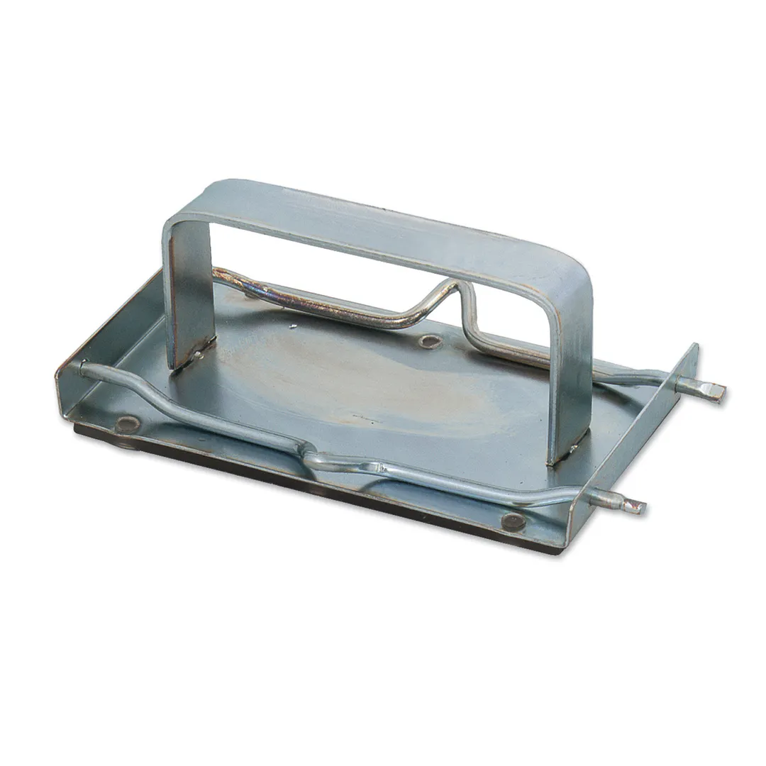 Browne USA 3300 Griddle Screen Holder, 5" x 3" Metal Handle, Secure Clamp for Grill Pads & Screens