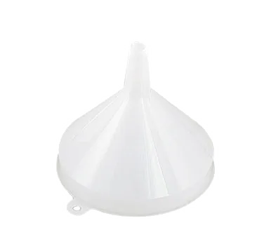 Browne USA 369 Funnel - 16 oz, 5‑¼" Top Diameter, One‑Piece Polyethylene, 3‑5" Opening