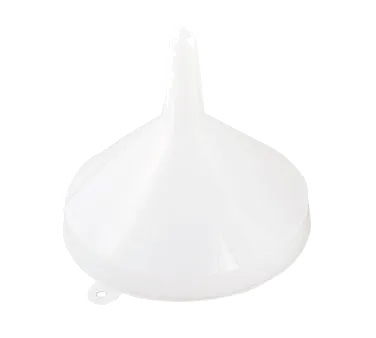 Browne USA 370 Funnel - 32 oz, 6‑¼" Top Diameter, Seamless One‑Piece Polyethylene Design