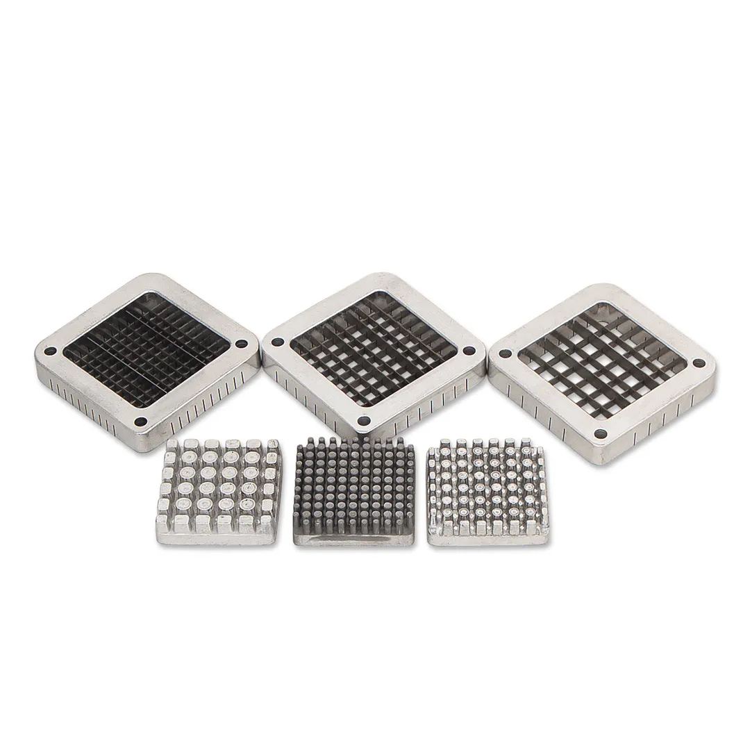 Browne USA Commercial 37514 French Fry Blade Kit, 1/4" Cut Blade, Frame & Pusher Block for Fry Cutters
