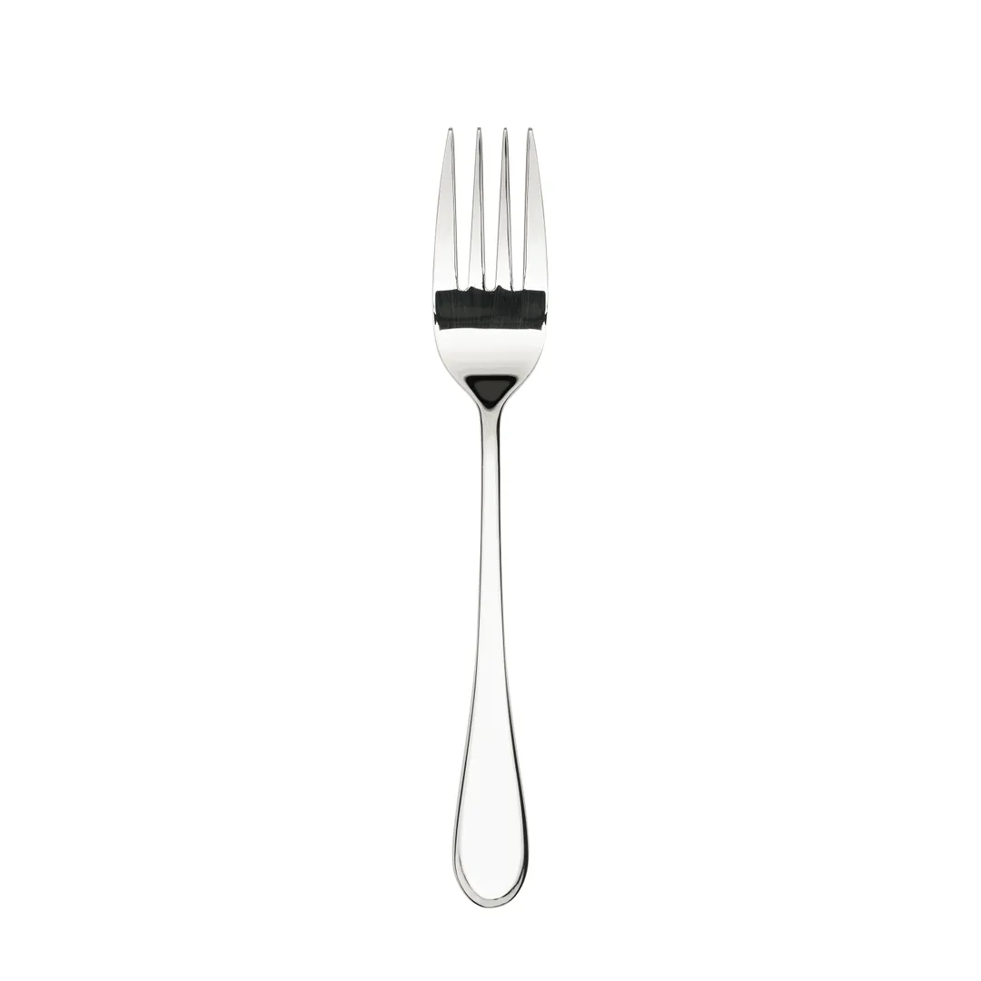 Browne USA 501403 LUMINO Dinner Fork, 8.25"/21cm, 18/0 Stainless Steel, Mirror - 1 Dozen