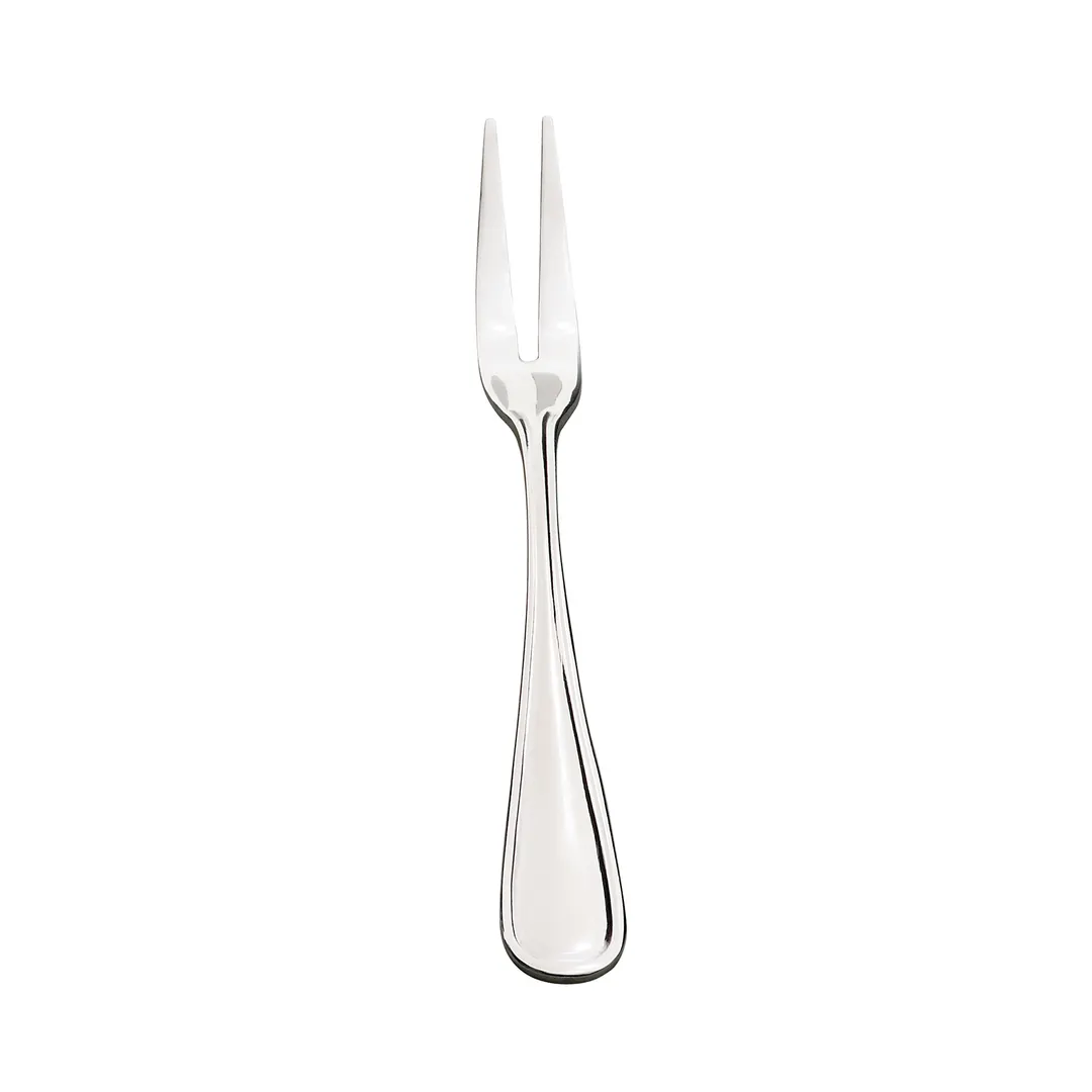 Browne USA 502016 Oxford Snail Fork, 6½" 2‑Tine, 18/0 Stainless Steel, Mirror - Dozen