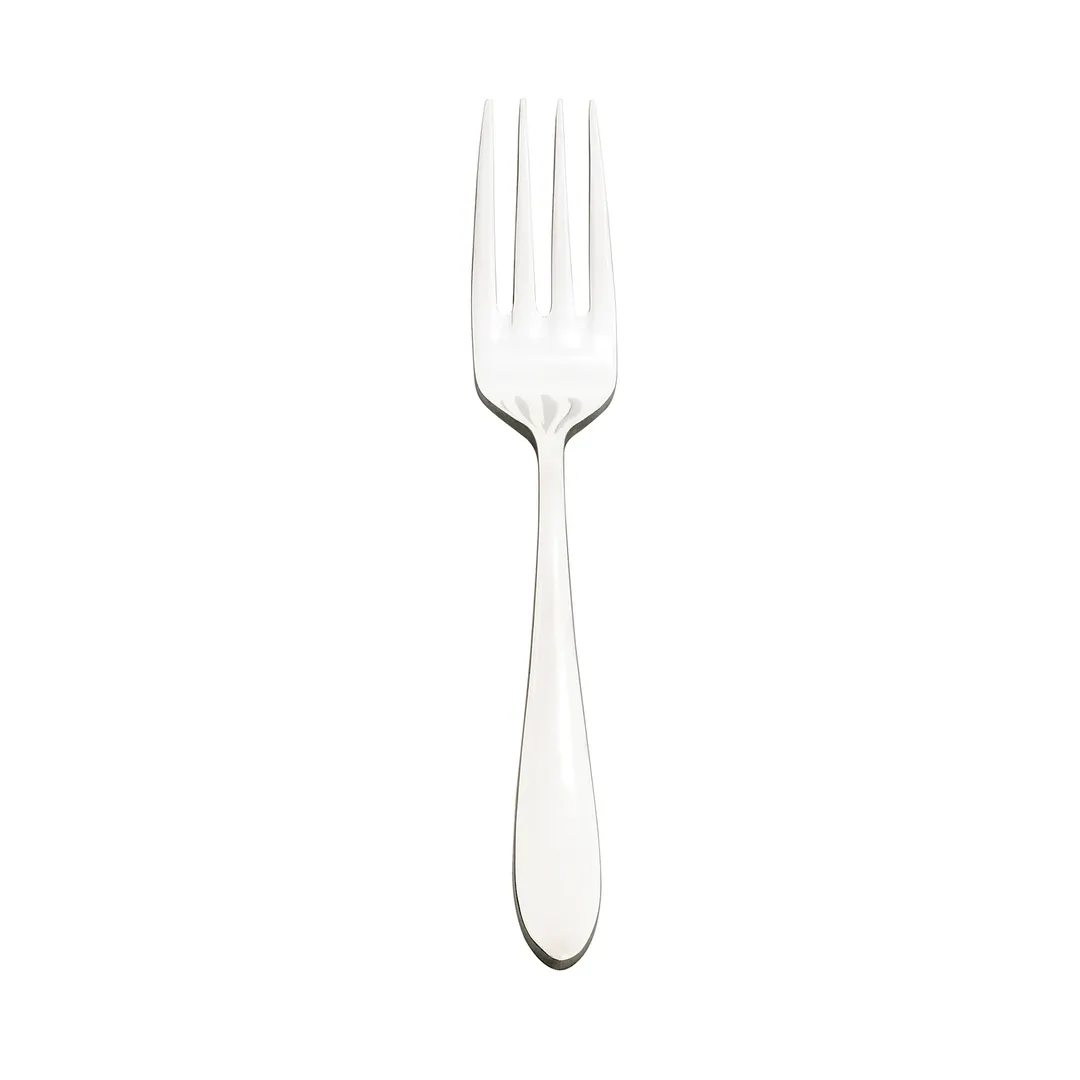 Browne USA 502110 - Eclipse Salad Fork, 6-1/2" Length, 18/10 Stainless Steel, Mirror - Dozen