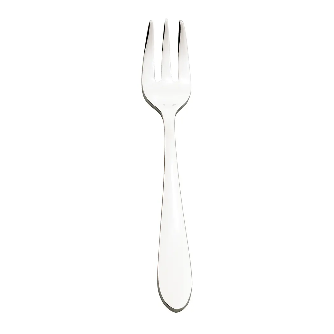 Browne USA 502115 Eclipse Oyster Fork, 5-4/5" 3‑Tine, 18/10 Stainless Steel, Mirror - Dozen