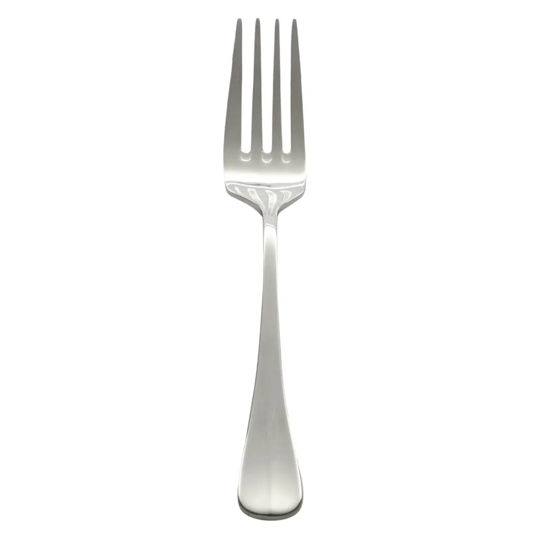 Browne USA 502303 Bistro Dinner Fork, 7.2" (18.3 cm) 18/0 Stainless Steel, Mirror - 1 Dozen