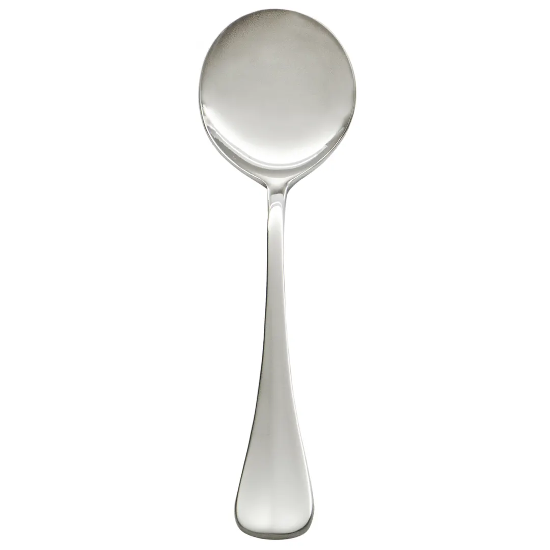 Browne USA 502313 - Soup / Bouillon Spoon, 6.8" (17.3 cm) 18/0 Stainless Steel - Dozen