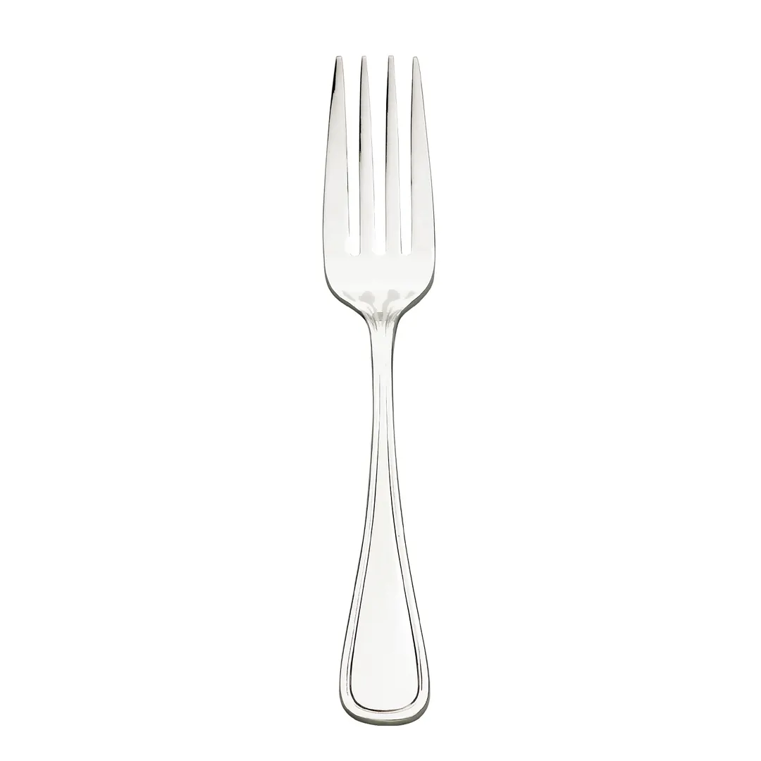 Browne USA 502405 European Dinner Fork, 8-3/10" 18/10 Stainless Steel, Mirror - 1 Dozen