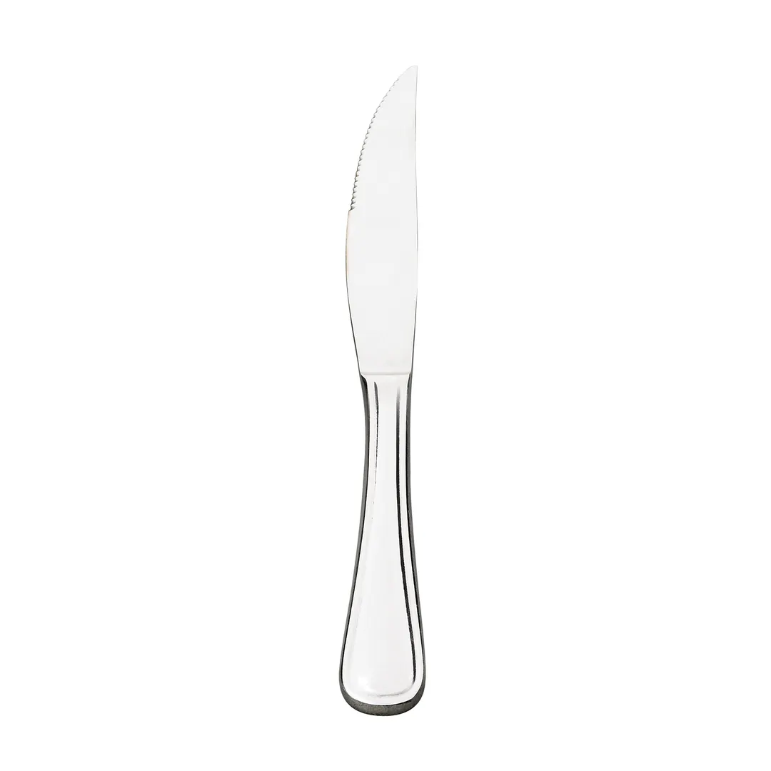 Browne USA 502412 Concerto Steak Knife, 9-3/10" Serrated, 13/0 Stainless Blade & Handle - 1 Dozen