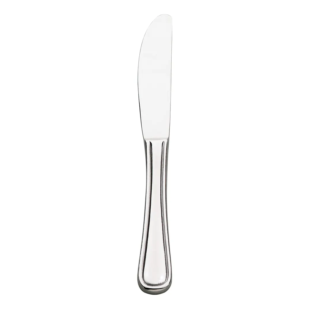Browne USA 502421 - Concerto Dessert Knife, 7" Length, 13/0 Stainless Steel, Mirror - 1 Dozen