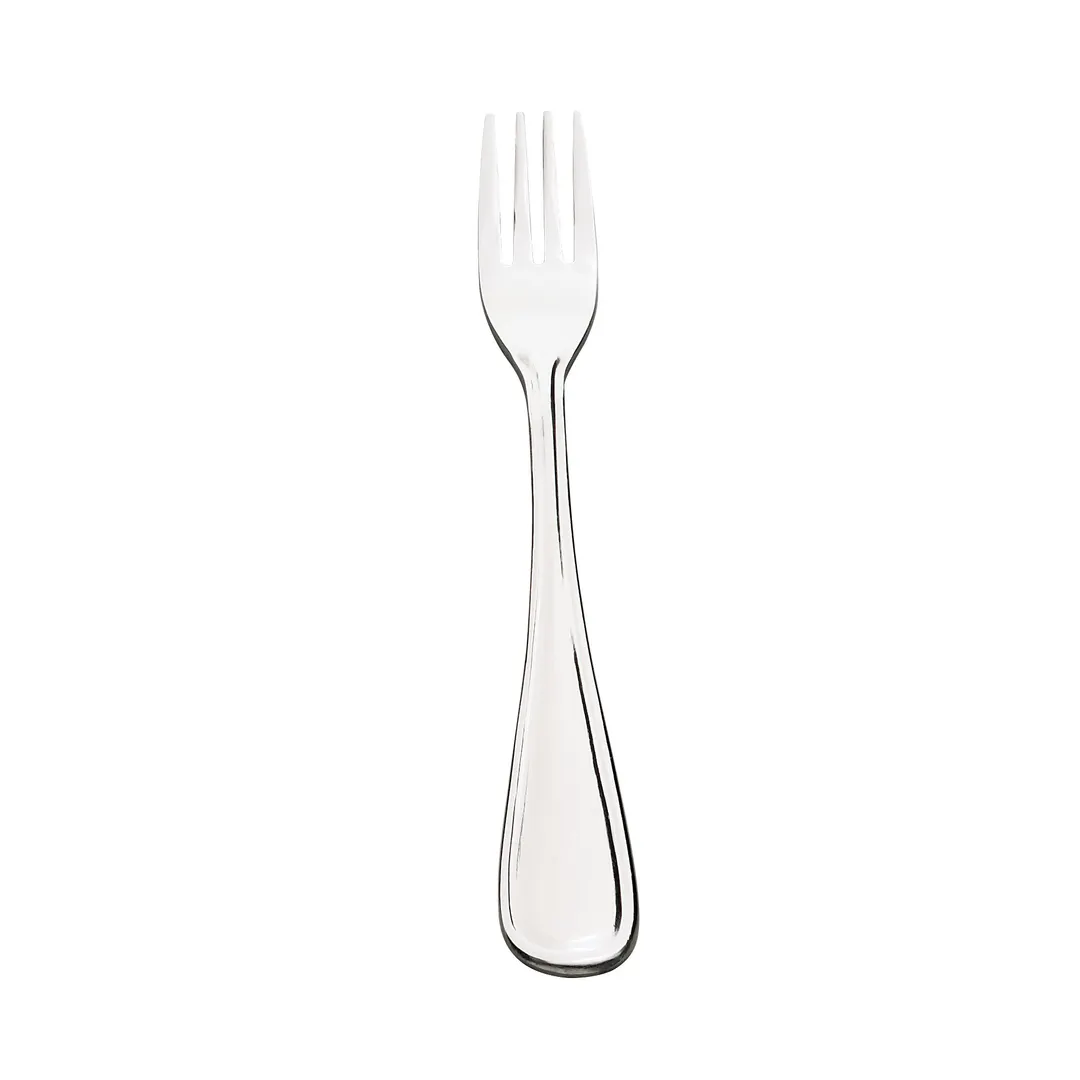 Browne USA 502515 Oyster Fork, 5" Length, 4-Tine, 18/0 Stainless, Mirror - Dozen