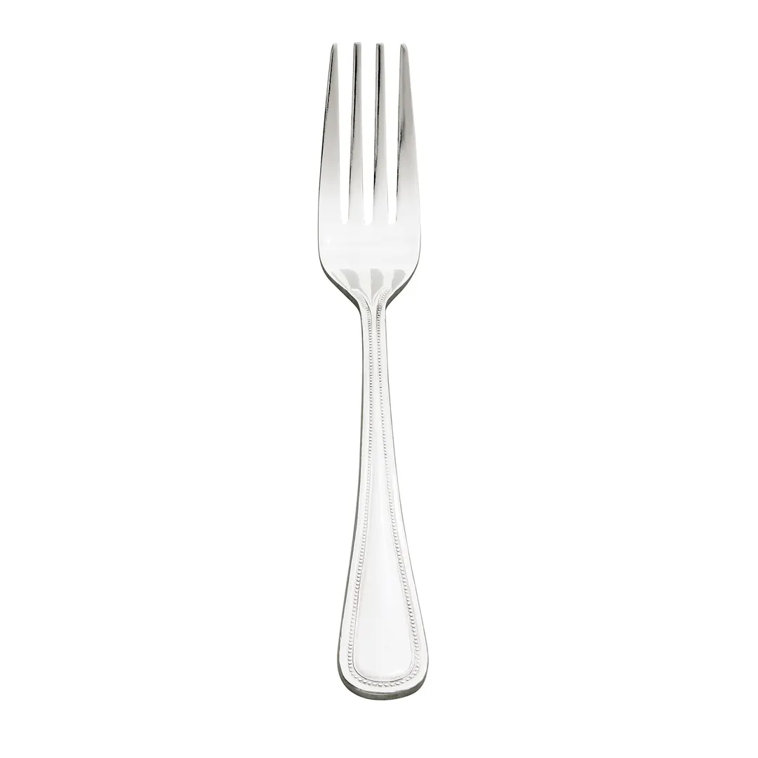 Browne USA 502903 Contour Dinner Fork, 7-4/5" Length, 18/0 Stainless Steel, Mirror - 1 Dozen