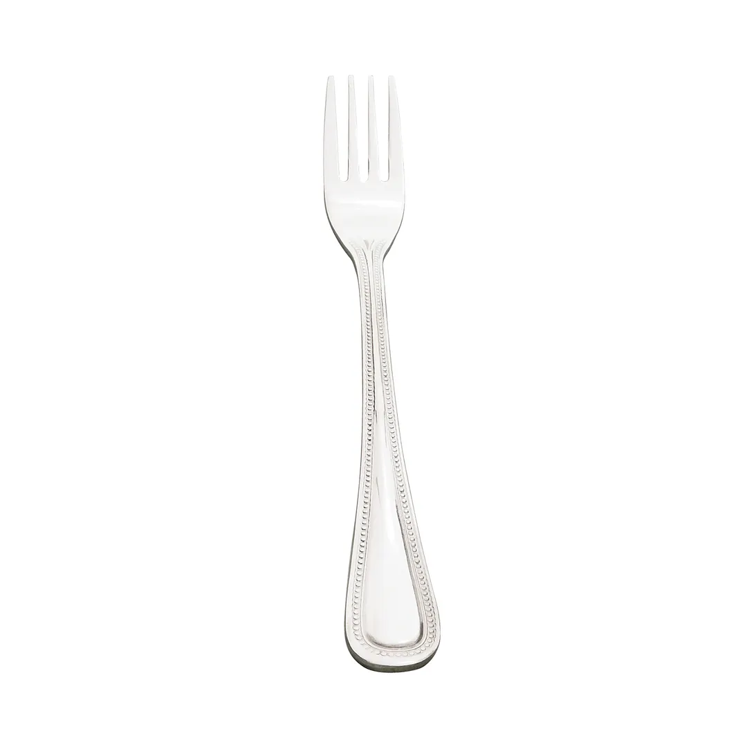 Browne USA 502915 - Contour Oyster Fork, 6" 4‑Tine, 18/0 Stainless Steel Mirror - Dozen