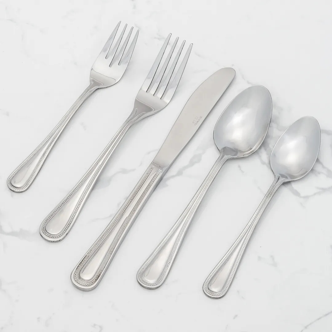 Browne USA 502925 - Contour Demitasse Spoon, 5", 18/0 Stainless Steel, Mirror - Dozen