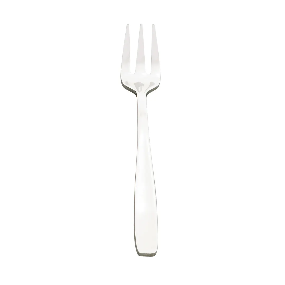 Browne USA 503015 Modena Oyster Fork, 5" 3‑Tine, 18/10 Stainless Steel, Satin - Dozen