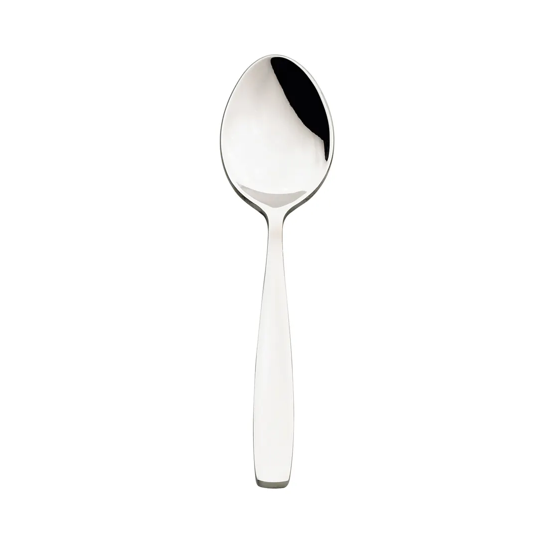 Browne USA 503025 Modena Demitasse Spoon, 5" Length, 18/10 Stainless Steel, Satin - Dozen
