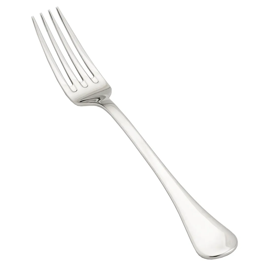 Browne USA 503205 European Fork, 8-1/4" Length, 18/10 Stainless Steel, Mirror - Dozen