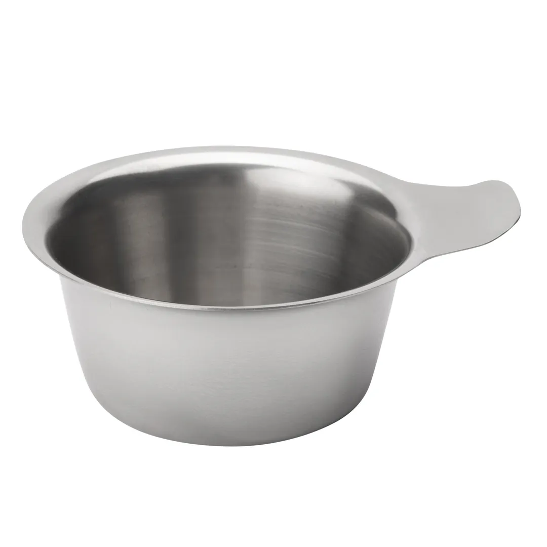 Browne USA 515048 - 2 oz Sauce Cup, 2-9/56" Dia. x 1" H, 18/8 Stainless Steel, Mirror/Satin