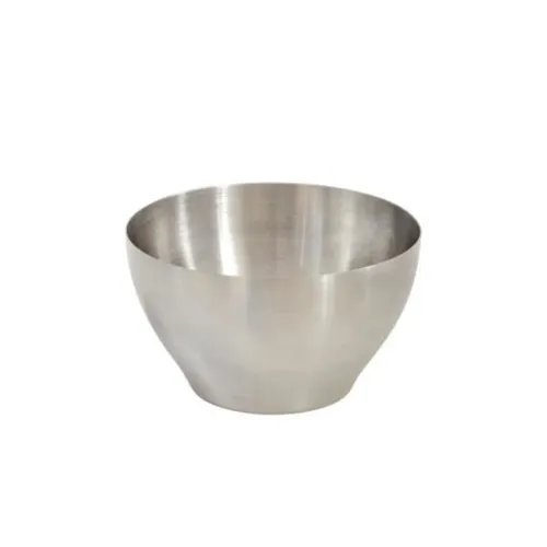 Browne USA 515066 Fry Cup, 13.5 oz, 2-3/4" Dia x 4" H, Stackable, 18/8 Steel Satin
