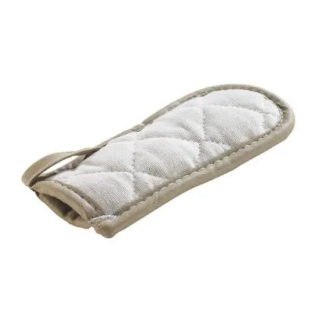 Browne USA 543206 Pot Holder - 6" Beige Cotton with Silicone Interior, Heat-Resistant to 200°F