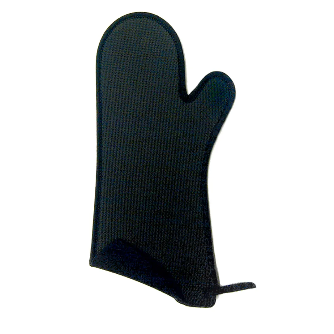 Browne USA 5432502 KitchenGrips Oven Mitt, 13‑3/4" x 6‑1/2" Black Neoprene, Heat -134°F to 500°F