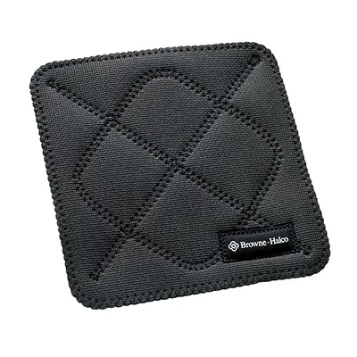 Browne USA 5436502 Hot Pad, 10" x 10" Neoprene Black, Heat -134‑500°F, Water‑Repellent & Non‑Slip
