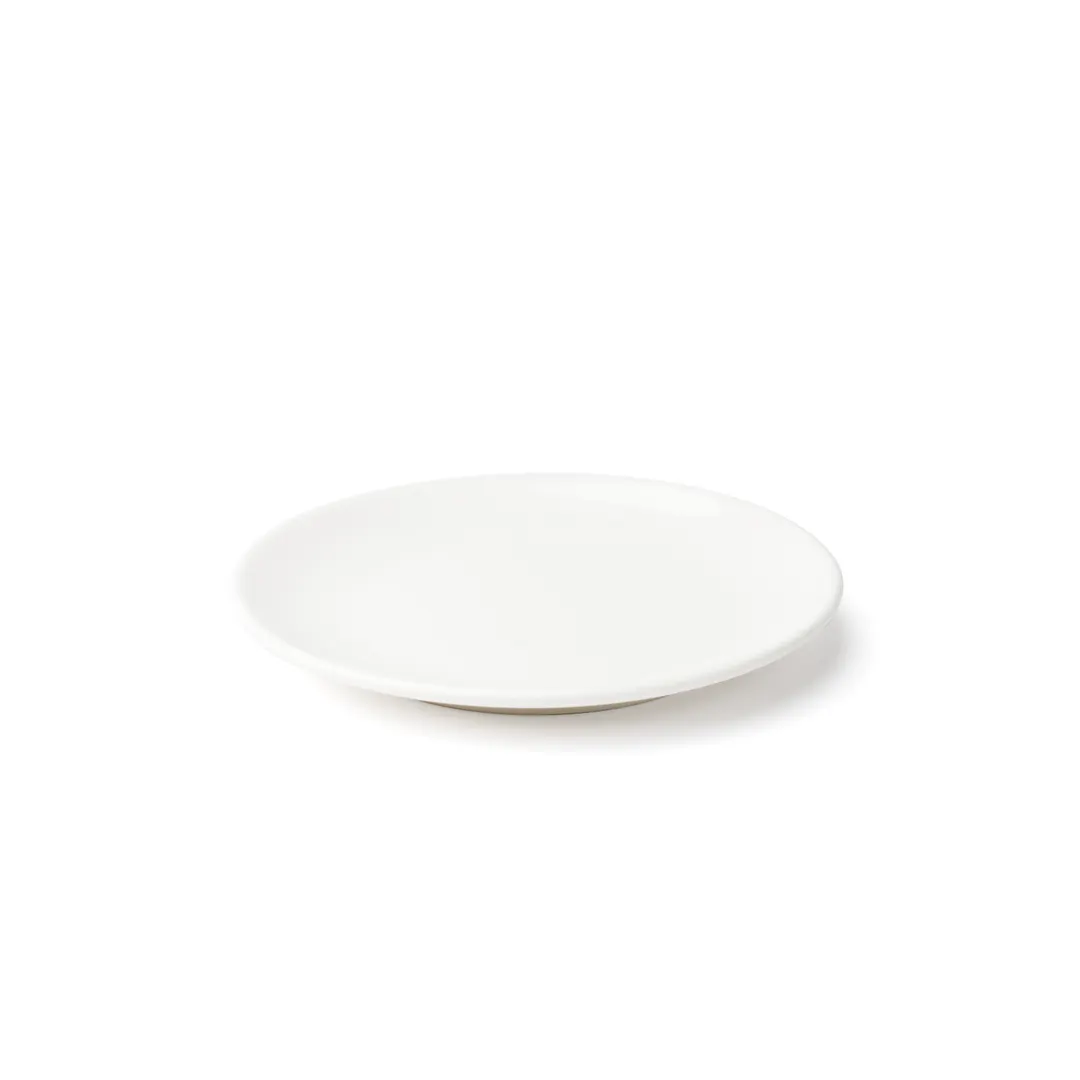 Browne USA 5630162 Round China Plate, 6.5" Coupe Rim, White Porcelain - Dozen