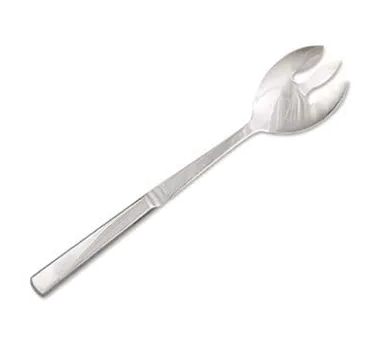 Browne USA 573156 Serving Spoon- 11"-3/5" Notched Handle, 2.5 mm Thick Stainless Steel, Mirror