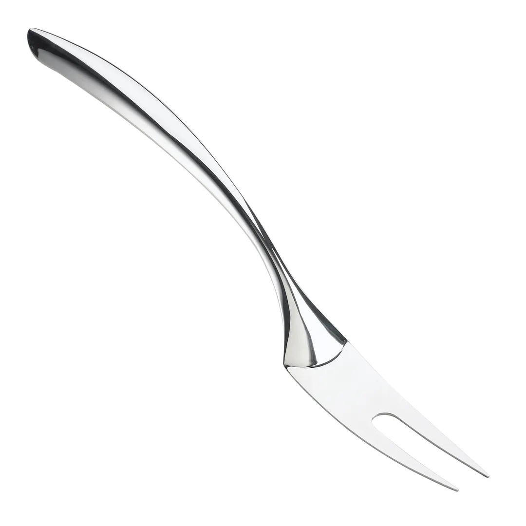 Browne USA 573175 Eclipse Serving Fork, 13½" Tapered Cool Hollow Handle, 18/8 Stainless Steel Mirror