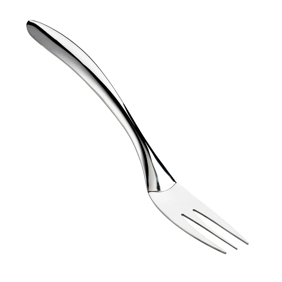 Browne USA 573182 Eclipse Serving Fork, 10" Tapered StayCool Hollow Handle, 18/8 Steel Mirror